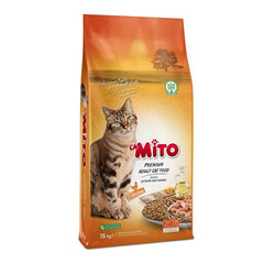 La Mito - La Mito Tavuklu Yetişkin Kedi Maması 15 Kg 