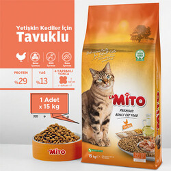 La Mito Tavuklu Yetişkin Kedi Maması 15 Kg - Thumbnail
