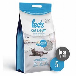 Leos - Leos Cat Litter Marsilya Sabunlu Bentonit İnce Taneli Kedi Kumu 5 Lt 