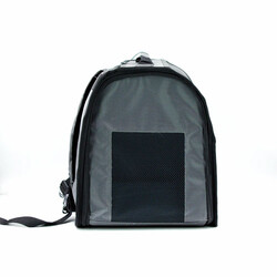 Lepus Cool Backpack Kedi ve Köpek Taşıma Çantası Gri 32x26x43 Cm - Thumbnail