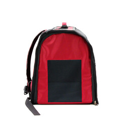 Lepus Cool Backpack Kedi ve Köpek Taşıma Çantası Kırmızı 32x26x43 Cm - Thumbnail