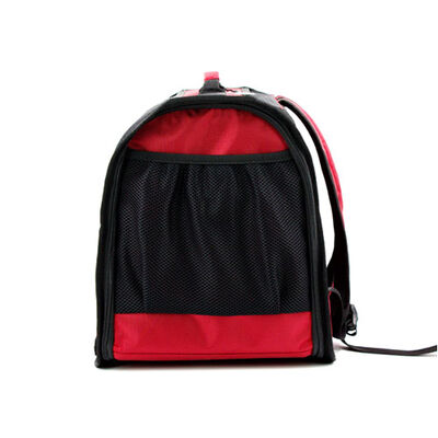 Lepus Cool Backpack Kedi ve Köpek Taşıma Çantası Kırmızı 32x26x43 Cm 