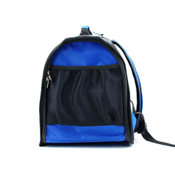 Lepus Cool Backpack Kedi ve Köpek Taşıma Çantası Mavi 32x26x43 Cm - Thumbnail