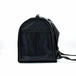 Lepus Cool Backpack Kedi ve Köpek Taşıma Çantası Siyah 32x26x43 Cm - Thumbnail