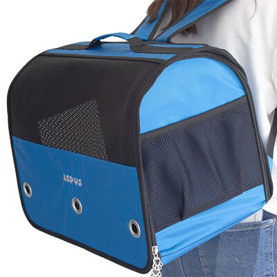 Lepus Cool Backpack Kedi ve Köpek Taşıma Çantası Siyah 32x26x43 Cm 
