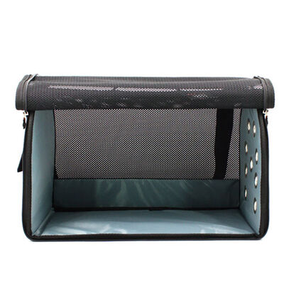 Lepus Kedi Köpek Çantası Mesh Bag Gri 28x45x28 Cm 