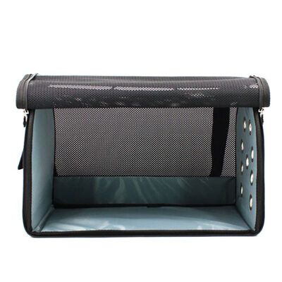 Lepus Kedi Köpek Çantası Mesh Bag Siyah 28x45x28 Cm 