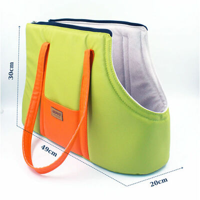 Lepus Sling Bag Kedi ve Köpek Taşıma Çantası Hardal 25x47x32 Cm 