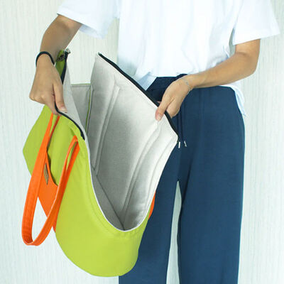 Lepus Sling Bag Köpek Taşıma Çantası Bordo 25x47x32 Cm 