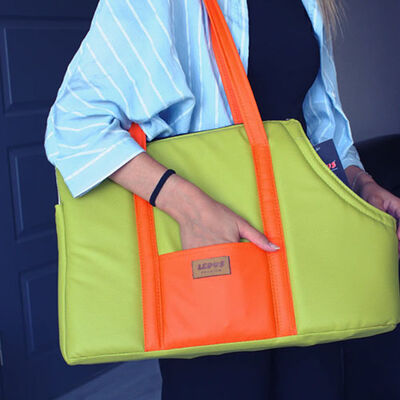 Lepus Sling Bag Köpek Taşıma Çantası Bordo 25x47x32 Cm 