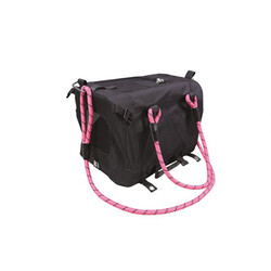 M-Pets 2in1 Remix Omuz Kemerli Kedi ve Küçük Irk Köpek Taşıma Çantası Pembe Siyah 41x28x28 Cm - Thumbnail