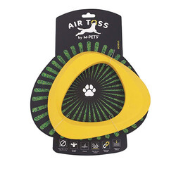 M-Pets - M-Pets Air Toss Mobius Dayanıklı Suda Yüzen Köpek Oyuncağı Sarı 19,9x19,7x2,7 Cm 