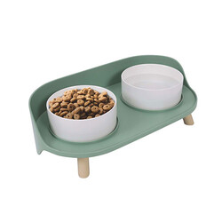 M-Pets - M-Pets Altitude Standlı Mama Kabı 2x450 Ml 