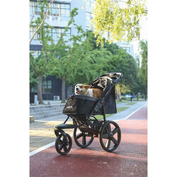 M-Pets Aventura Pet Stroller Kedi ve Köpek Taşıma Arabası 57x105 Cm - Thumbnail