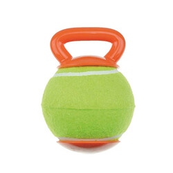 M-Pets - M-Pets Baggy Tutmalı Tenis Topu Köpek Oyuncağı Yeşil 18,4x12,7x12,7 Cm 