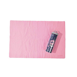 M-Pets Bathtime Hızlı Kuruyan Kedi ve Köpek Havlusu Pembe 64x43 Cm - Thumbnail