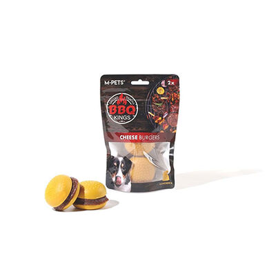 M-Pets Bbq Kings Cheese Burger Tavuklu Köpek Ödül Maması 130 Gr 