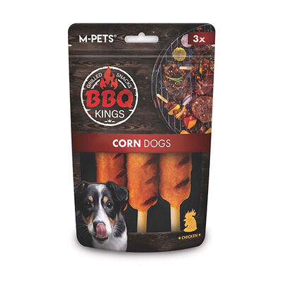 M-Pets Bbq Kings Corn Dogs Tavuklu Köpek Ödül Maması 90 Gr 