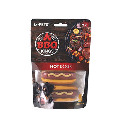 M-Pets Bbq Kings Hot Dogs Tavuklu Köpek Ödül Maması 135 Gr 