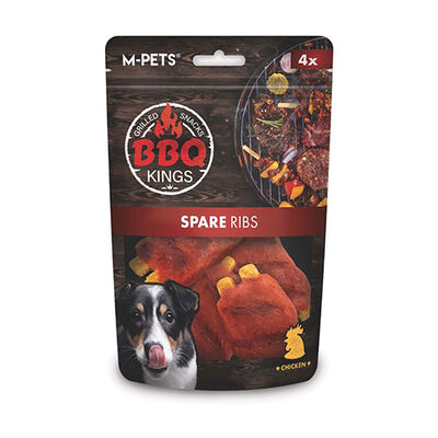 M-Pets Bbq Kings Spare Ribs Tavuklu Köpek Ödül Maması 85 Gr 