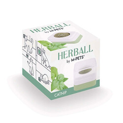 M-Pets - M-Pets Bitkisel Catnip Topu Yeşil 4,5x4,5x4,7 Cm 
