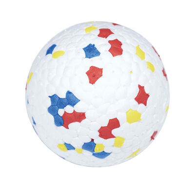 M-Pets Bloom Ball Parçalanmaz Top Köpek Oyuncağı Beyaz 7 Cm 