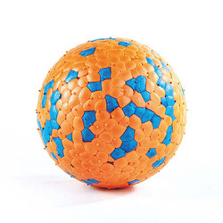M-Pets Bloom Ball Parçalanmaz Top Köpek Oyuncağı Turuncu 7 Cm - Thumbnail