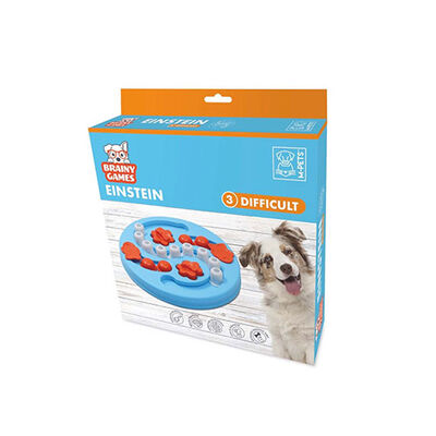 M-Pets Brainy Games Einstein Puzzle 3.Seviye Köpek Eğitim Oyuncağı 29,5x29,5x5 Cm 
