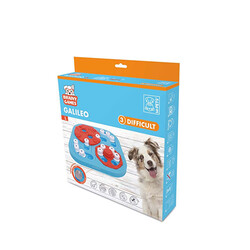 M-Pets - M-Pets Brainy Games Galileo Puzzle 3.Seviye Köpek Eğitim Oyuncağı 32,5x32,5x6,5 Cm 
