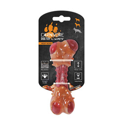 M-Pets - M-Pets Carnivore Bone Pastırma Aromalı Kemik Köpek Oyuncağı Medium 13,5x5,7x4,9 Cm 
