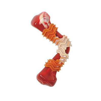 M-Pets Carnivore Boomerang Bone Pastırma Aromalı Kemik Köpek Oyuncağı Large 17,8x9,3x4,1 Cm 