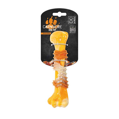 M-Pets Carnivore Ring Bone Pastırma Aromalı Kemik Köpek Oyuncağı Sarı Small 17,8x4,9x4 Cm 
