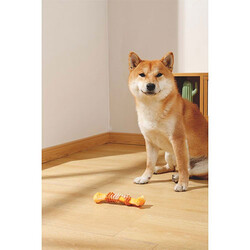 M-Pets Carnivore Ring Bone Pastırma Aromalı Kemik Köpek Oyuncağı Sarı Small 17,8x4,9x4 Cm - Thumbnail