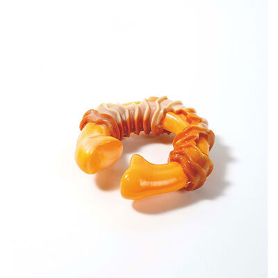 M-Pets Carnivore Ring Bone Pastırma Aromalı Kemik Köpek Oyuncağı Small 10,8x9,7x3,6 Cm 