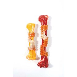 M-Pets Carnivore Stick Bone Pastırma Aromalı Kemik Köpek Oyuncağı Kırmızı Large 25,4x5,5x4,8 Cm - Thumbnail