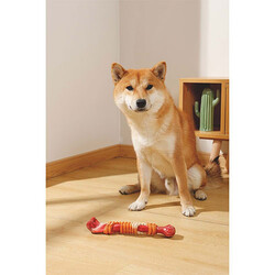 M-Pets Carnivore Stick Bone Pastırma Aromalı Kemik Köpek Oyuncağı Kırmızı Large 25,4x5,5x4,8 Cm - Thumbnail