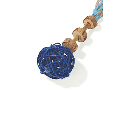 M-Pets Charmy Amulet Mavi Matatabili Kedi Oyuncağı 18 cm 