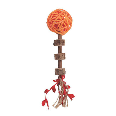 M-Pets Charmy Amulet Turuncu Matatabili Kedi Oyuncağı 18 cm 