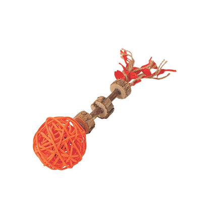 M-Pets Charmy Amulet Turuncu Matatabili Kedi Oyuncağı 18 cm 