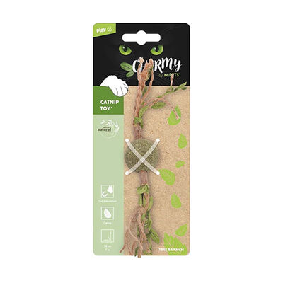 M-Pets Charmy Brancy Yeşil Catnipli Kedi Oyuncağı 18 cm 