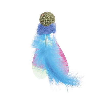M-Pets Charmy Firefly Mavi Catnipli Kedi Oyuncağı 13 cm 