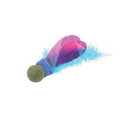 M-Pets Charmy Firefly Mavi Catnipli Kedi Oyuncağı 13 cm - Thumbnail