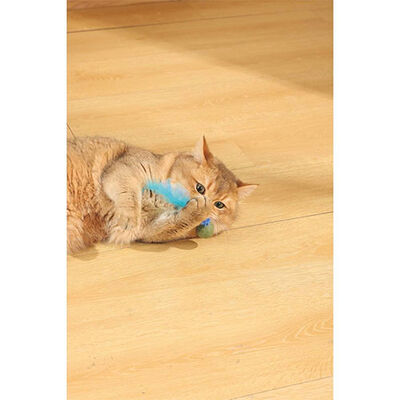 M-Pets Charmy Firefly Mavi Catnipli Kedi Oyuncağı 13 cm 