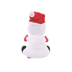 M-Pets Christmas Frosty Noel Kardan Adam Köpek Oyuncağı 24x19x13cm - Thumbnail