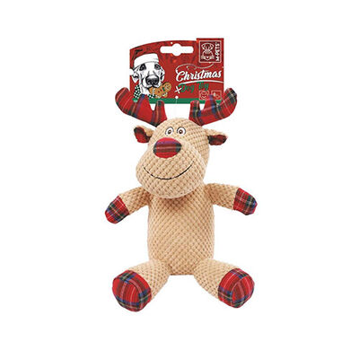 M-Pets Christmas Ren Geyiği Köpek Oyuncağı 30x24x13 Cm 