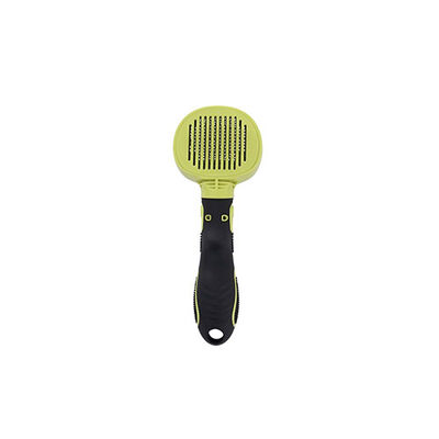 M-Pets Click & Groom Basmalı Masaj Uçlu Kedi ve Köpek Fırçası Small 8 x 6,5 x 5 cm 