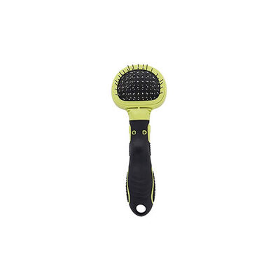 M-Pets Click & Groom Masaj Uçlu Kedi ve Köpek Fırçası Small 8 x 6,5 x 5 cm 