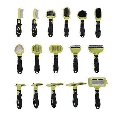 M-Pets Click & Groom Masaj Uçlu Kedi ve Köpek Fırçası Small 8 x 6,5 x 5 cm 