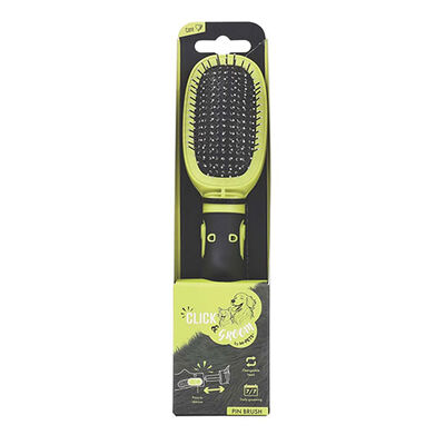 M-Pets Click & Groom Masaj Uçlu Kedi ve Köpek Tarağı 22x5,2x4,4 Cm 