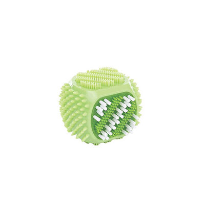M-Pets Dental Squeaky Cube Diş Fırçalı Köpek Oyuncağı 7,9x7,5x7 Cm 